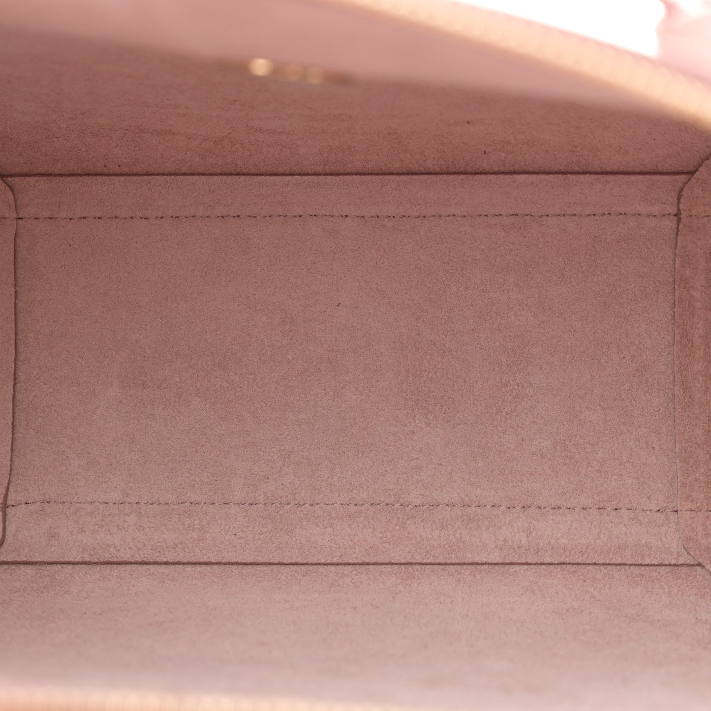 Grained Calfskin Nano Belt Bag Vintage Pink