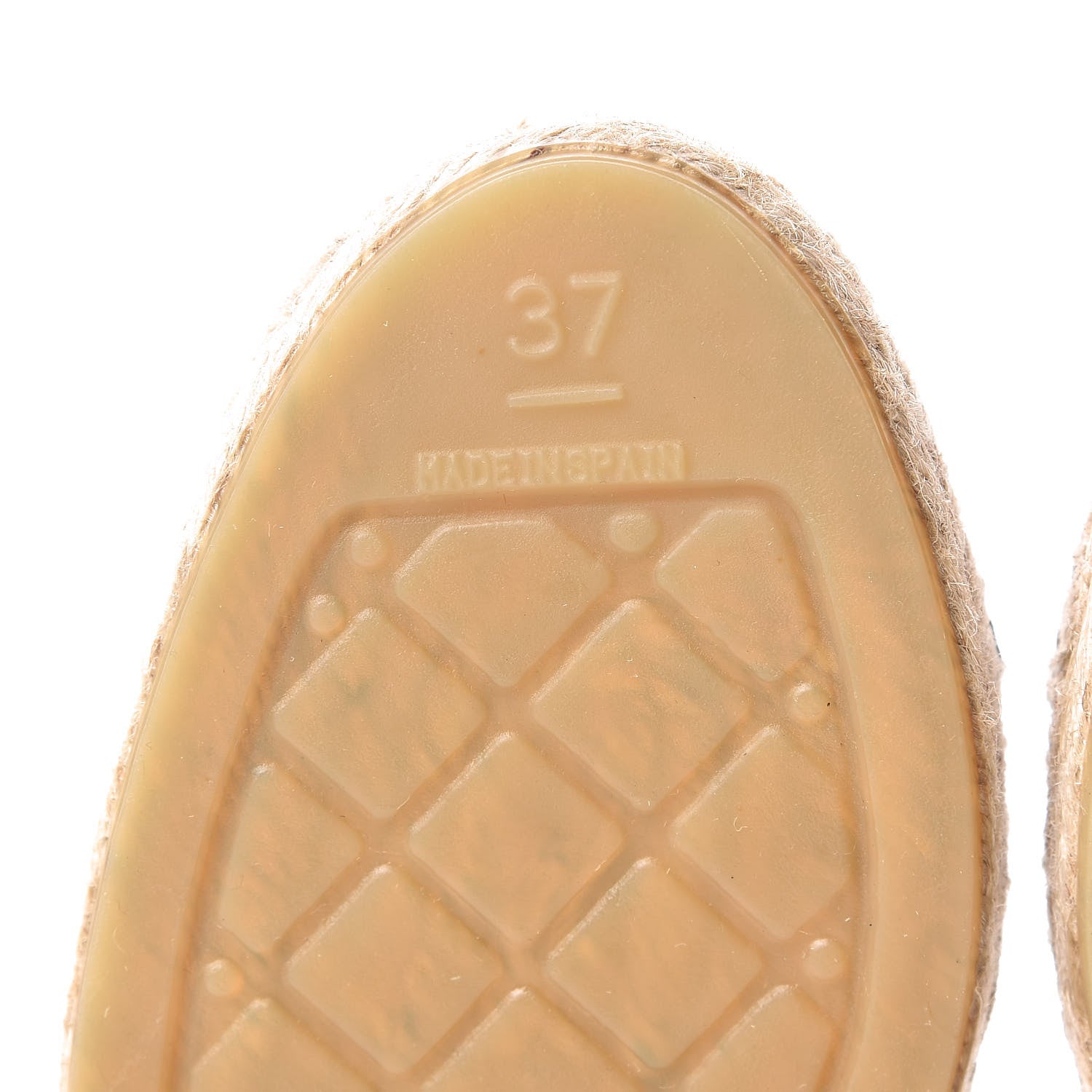 Chanel Lambskin Grosgrain Printed Espadrilles 37 Multicolor Black 6 of 10