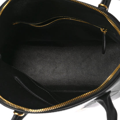 Balenciaga Soft Calfskin Puppy And Kitten S Ville Top Handle Bag Black 5 of 8
