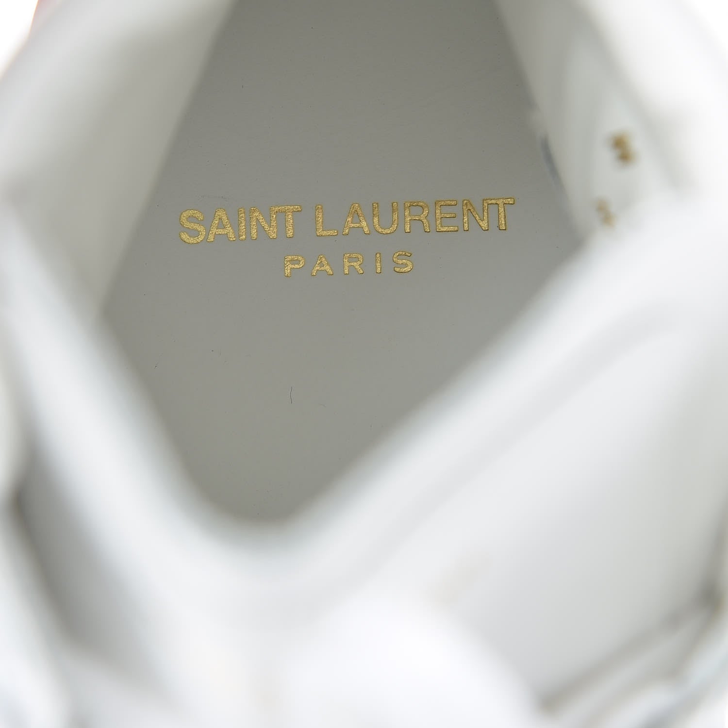 Saint Laurent Calfskin Mens Signature Court Classic SL/10H High Top Sneakers 41 Off White Multicolor Tie-Dye 9 of 26