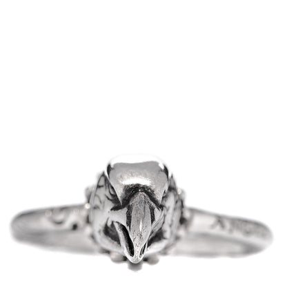 Gucci Sterling Silver Anger Forest Eagle Head Ring 61 9.5 1 of 5