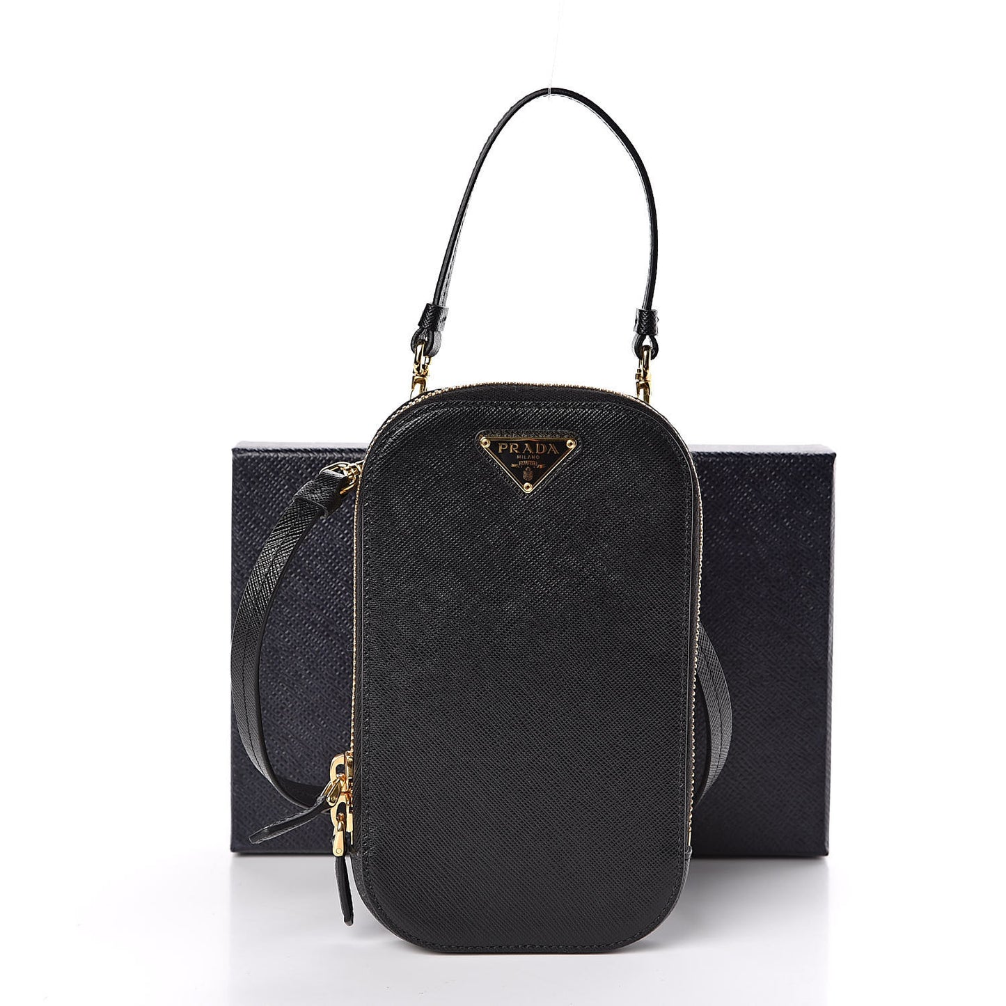 Saffiano Mini Bag Black