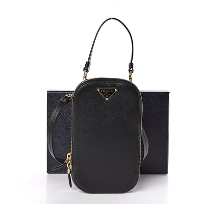 Prada Saffiano Mini Bag Black 11 of 11