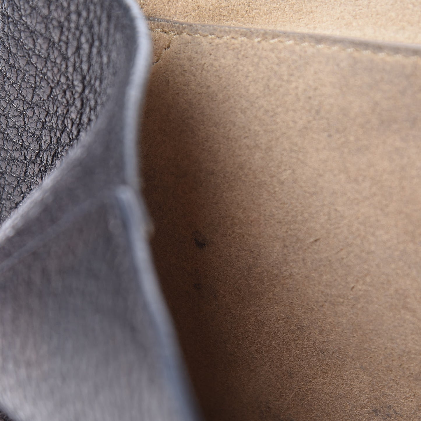 Grained Lambskin Drew Shoulder Bag Black