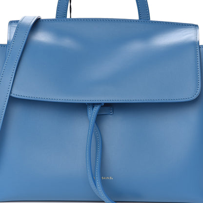Mansur Gavriel Calfskin Mini Lady Bag Sea Blue 11 of 11