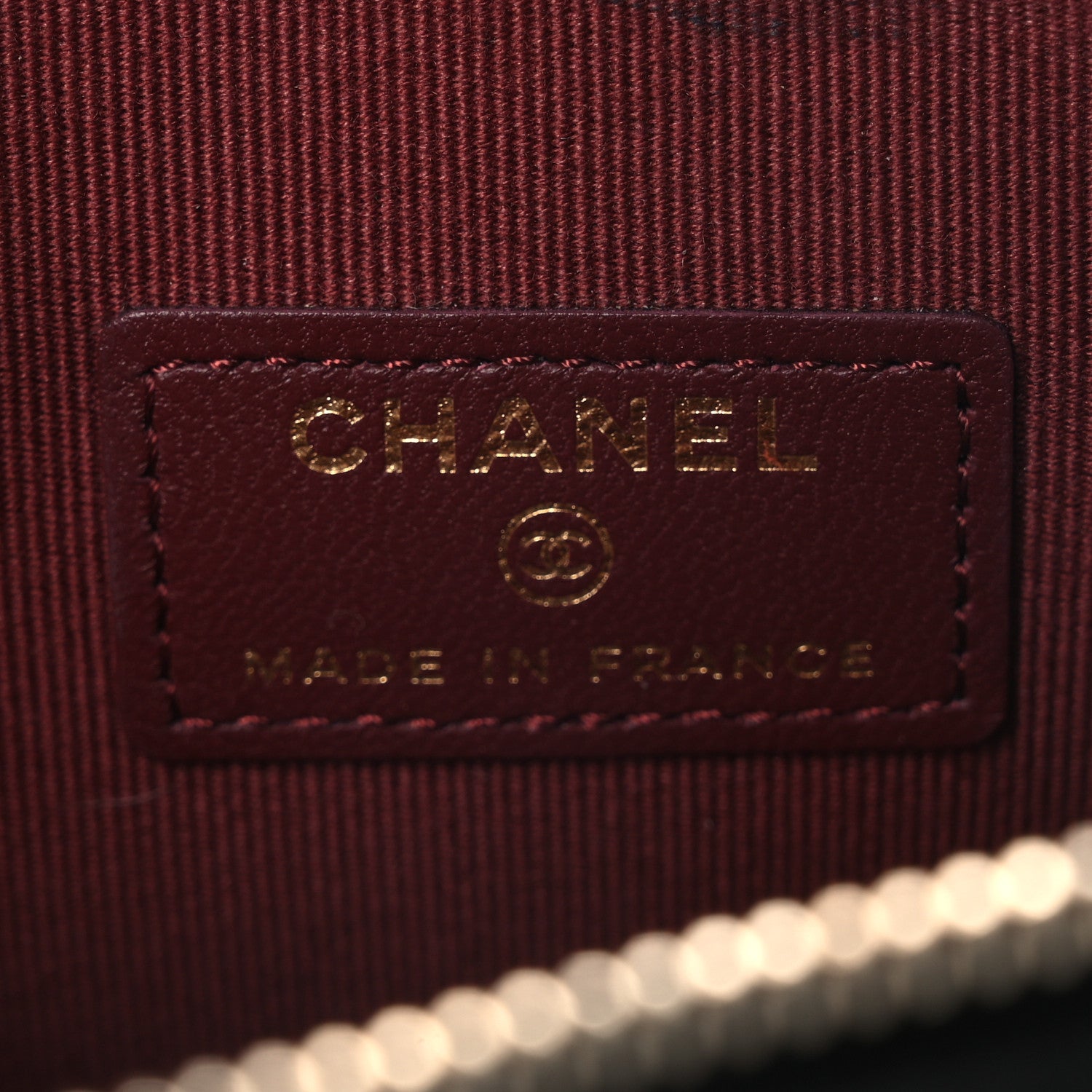 Chanel Lambskin Quilted CC In Love Heart Clutch With Chain Black 6 of 11