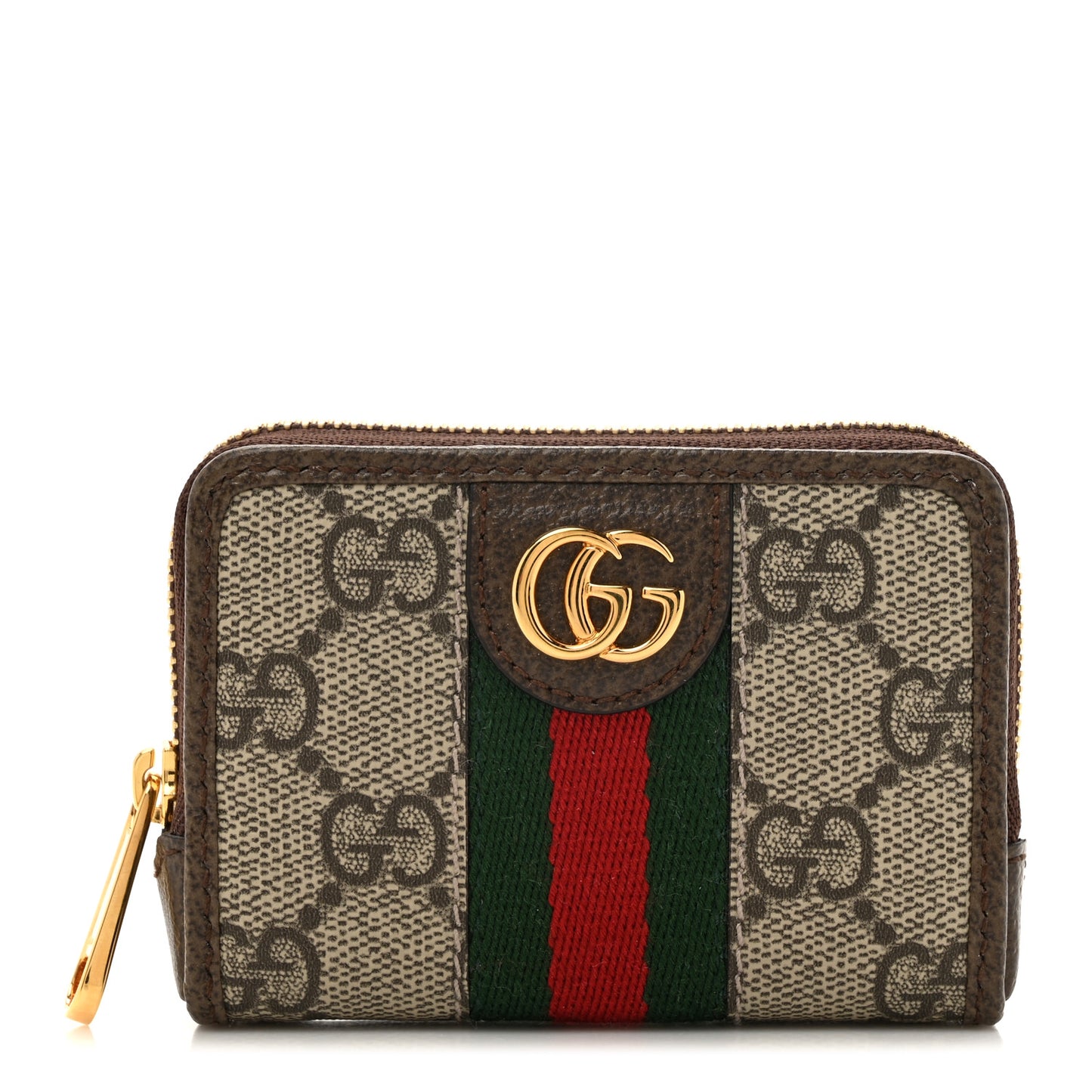 GG Supreme Monogram Web Ophidia Playing Card Case Beige New Acero