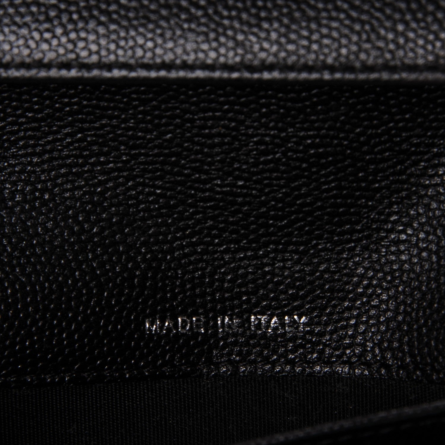 Chanel Caviar Sevruga Yen Wallet Black 7 of 8