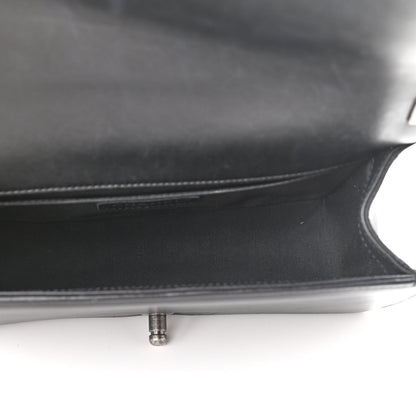 Chanel Lambskin Quilted Medium Boy Flap Black 4 of 12