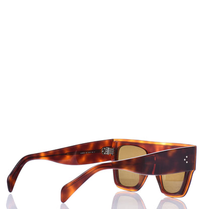 Celine Acetate Sunglasses CL40014I Dark Havana 4 of 6