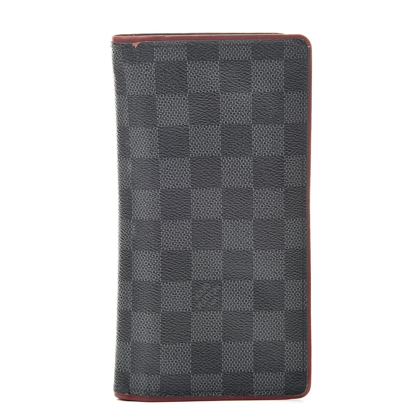 Damier Graphite Brazza Wallet Bordeaux