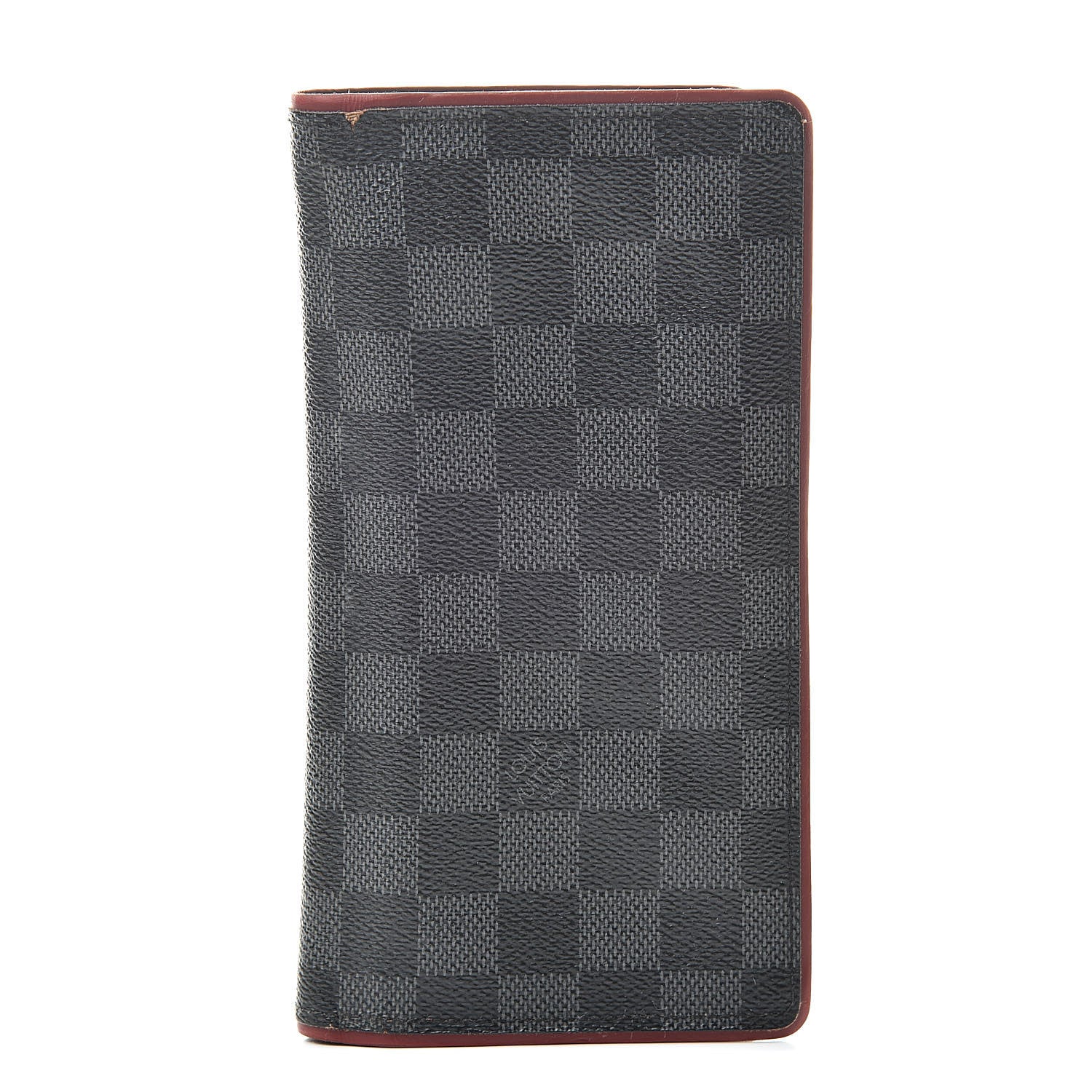 Louis Vuitton Damier Graphite Brazza Wallet Bordeaux 1 of 17