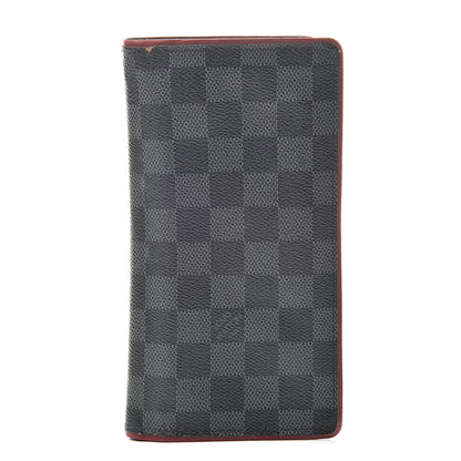 Louis Vuitton Damier Graphite Brazza Wallet Bordeaux 1 of 17