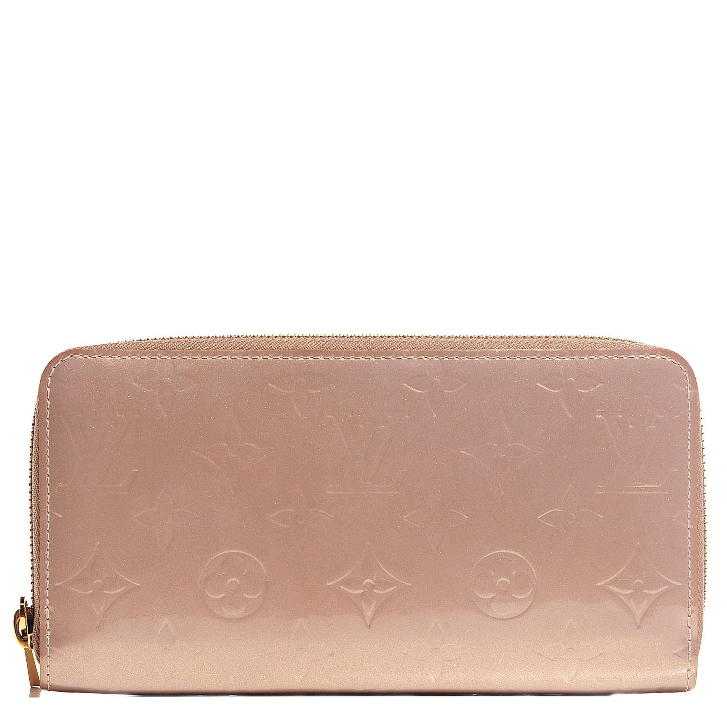 Vernis Zippy Wallet Beige Poudre