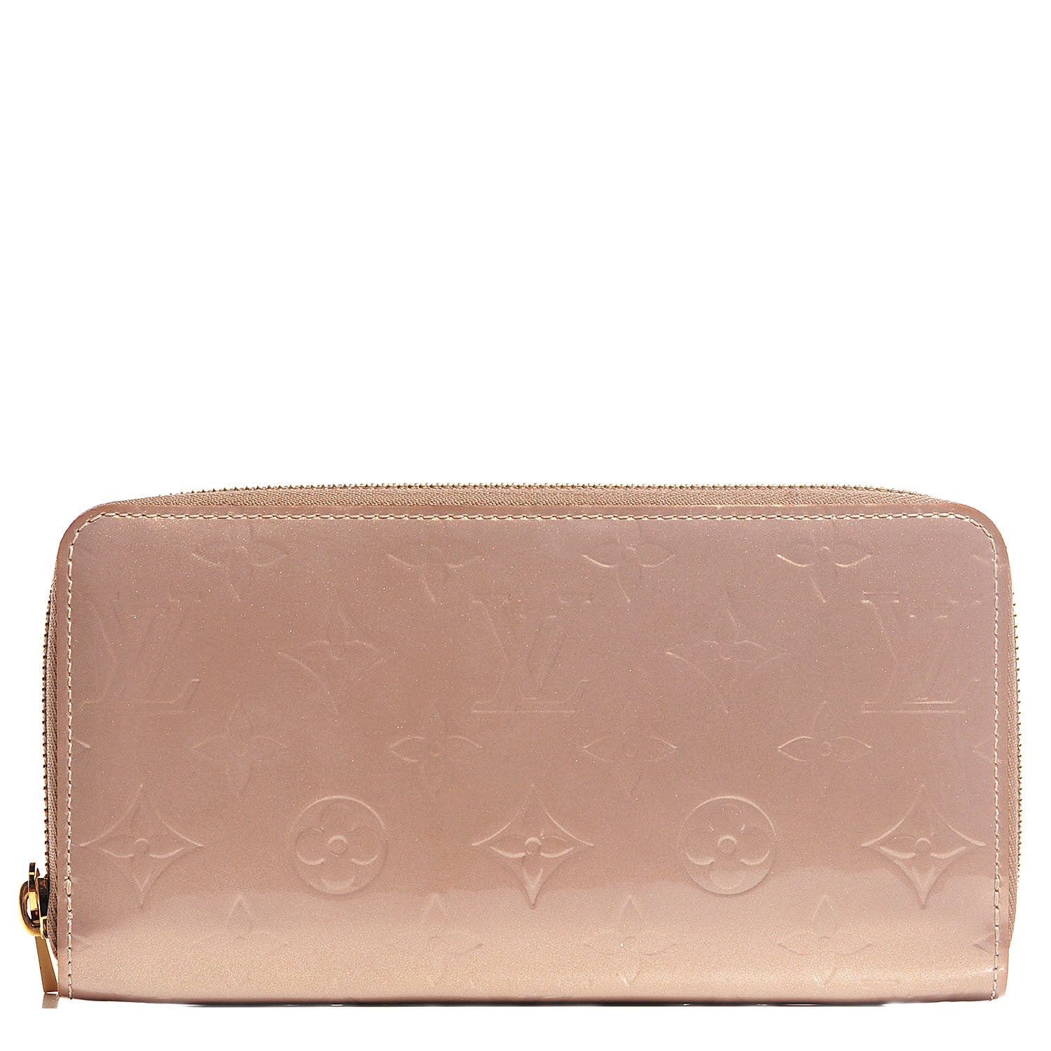 Louis Vuitton Vernis Zippy Wallet Beige Poudre 1 of 7
