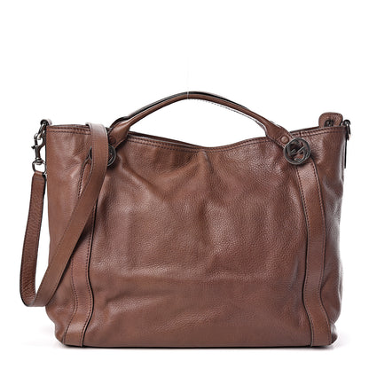 Gucci Pebbled Calfskin Medium Miss GG Top Handle Bag Light Cuir 1 of 14