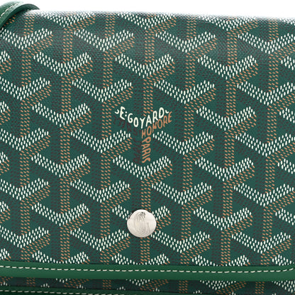 Goyard Goyardine Plumet Wallet Clutch Green 10 of 12