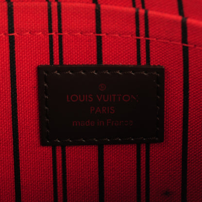 Louis Vuitton Damier Ebene Neverfull MM GM Pochette 6 of 7