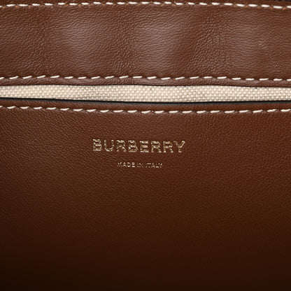 Burberry Calfskin Note Crossbody Bag Tan 6 of 13