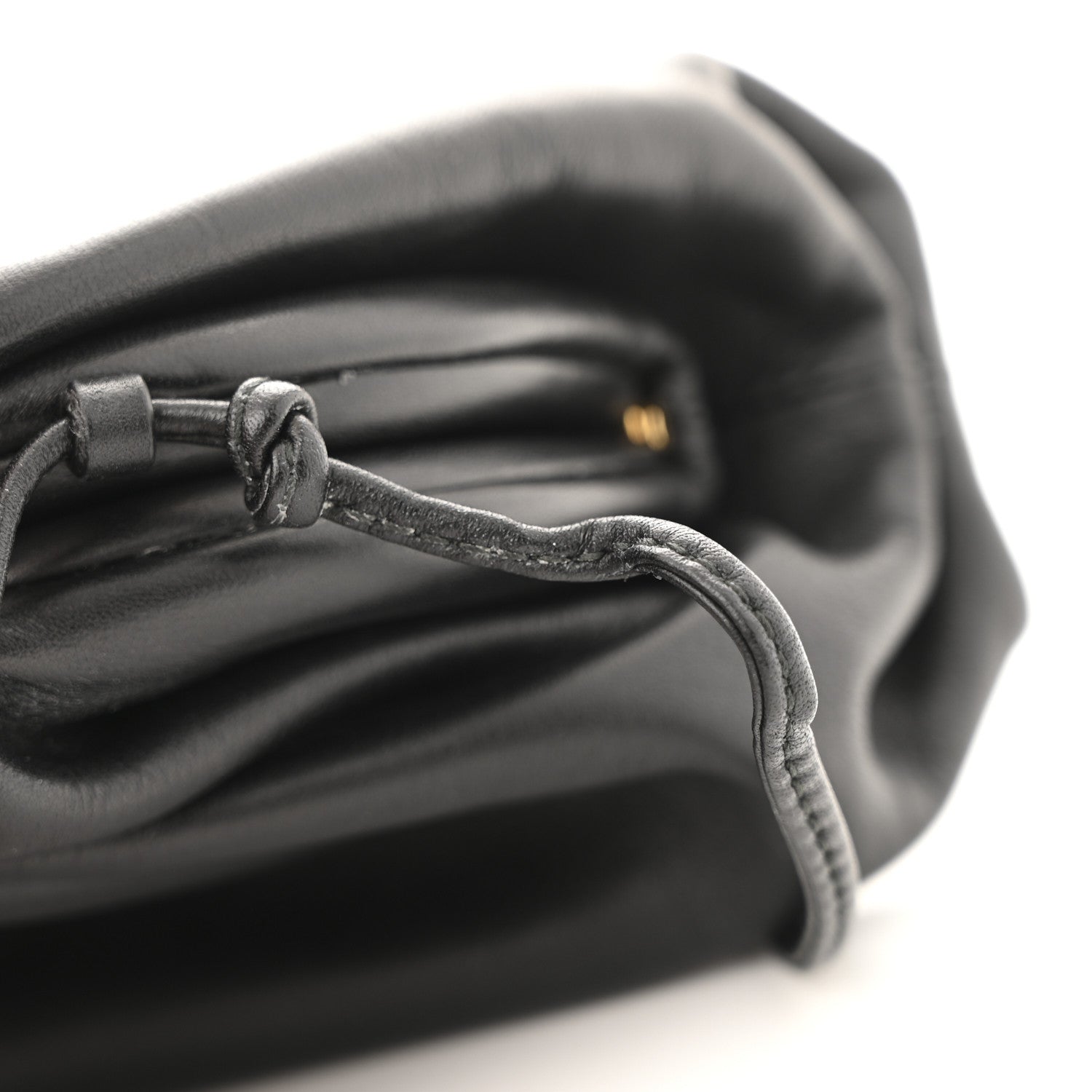Bottega Veneta Butter Calfskin The Mini Pouch Black 11 of 12