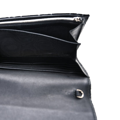 Gucci Velvet GG Monogram Mini Dionysus Chain Wallet Black 5 of 11