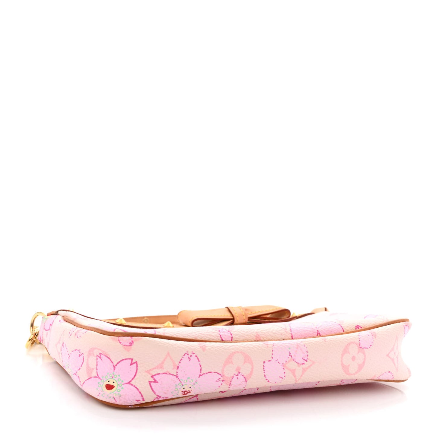 Monogram Cherry Blossom Pochette Accessories Pink