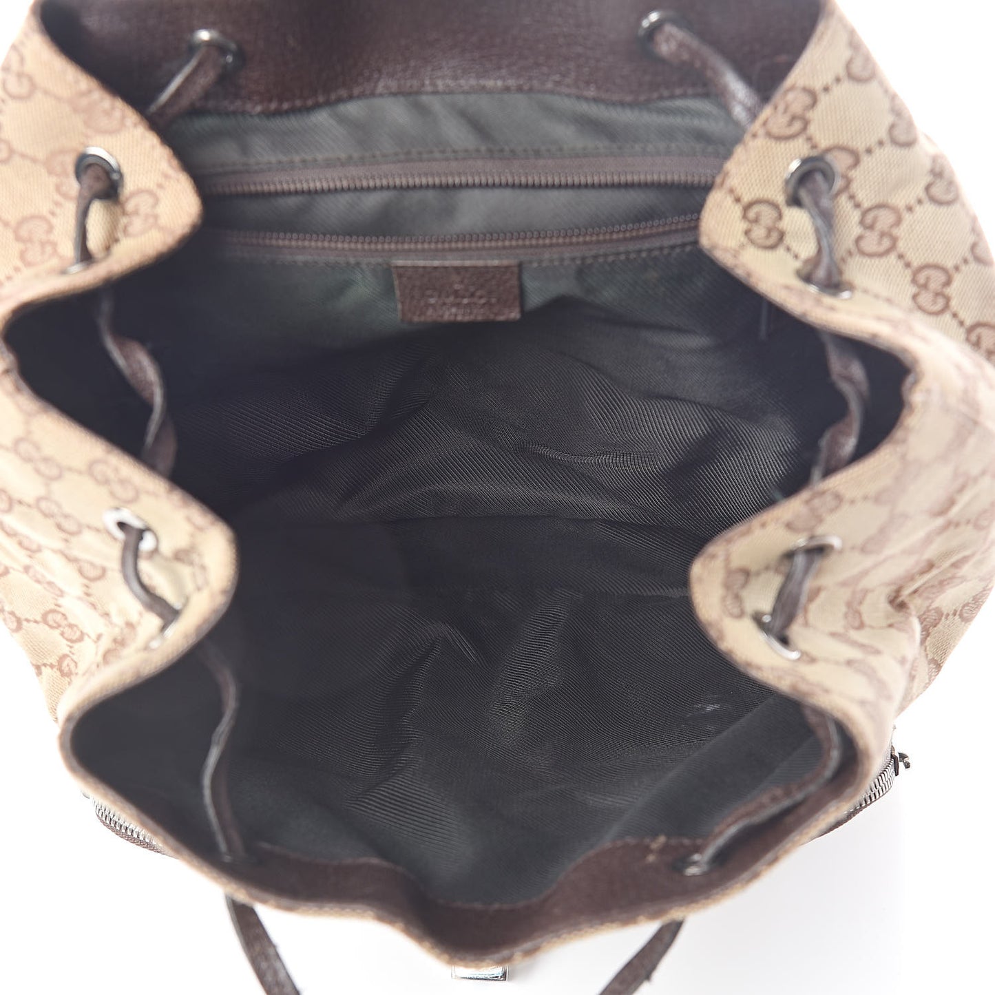 Monogram Backpack Dark Brown