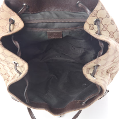 Gucci Monogram Backpack Dark Brown 5 of 9
