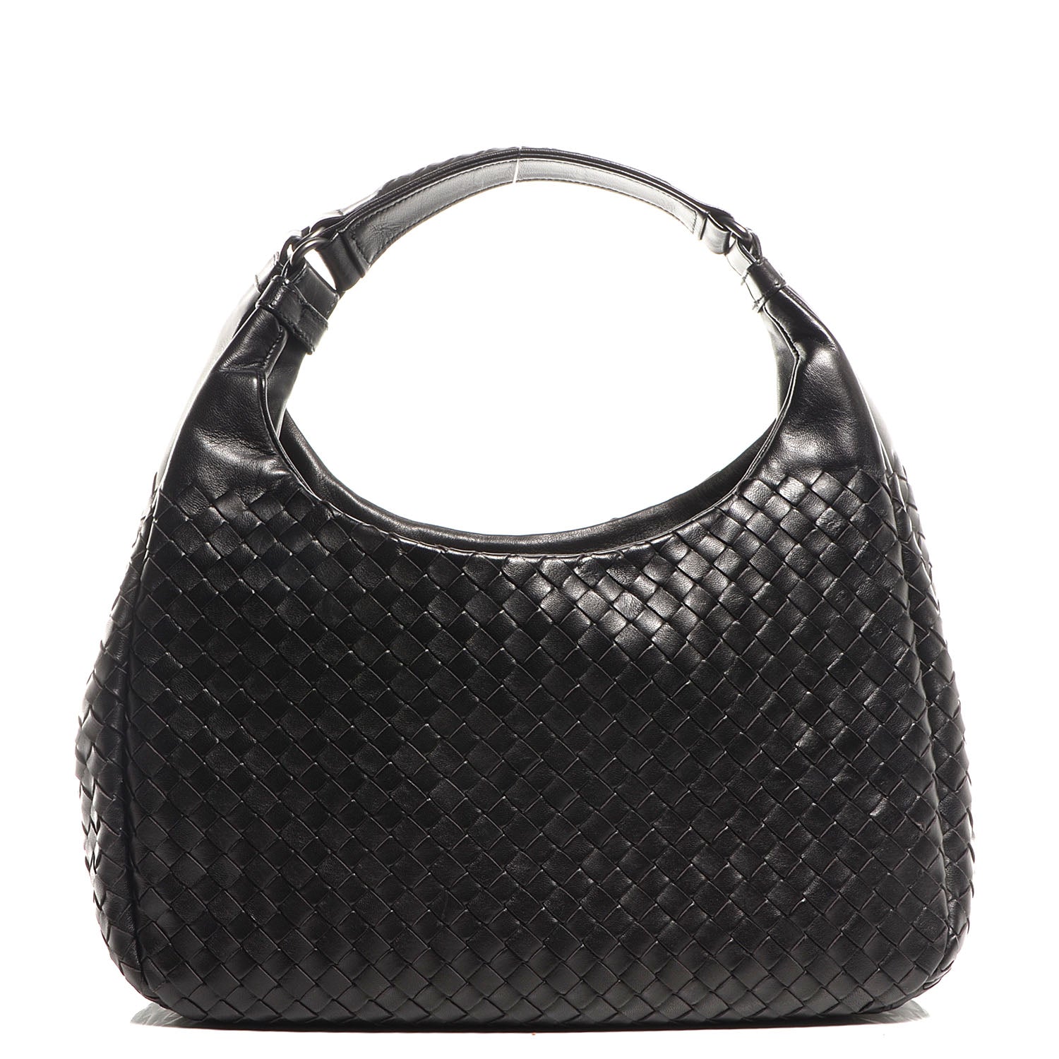 Bottega Veneta Nappa Intrecciato Medium Campana Hobo Black 1 of 8