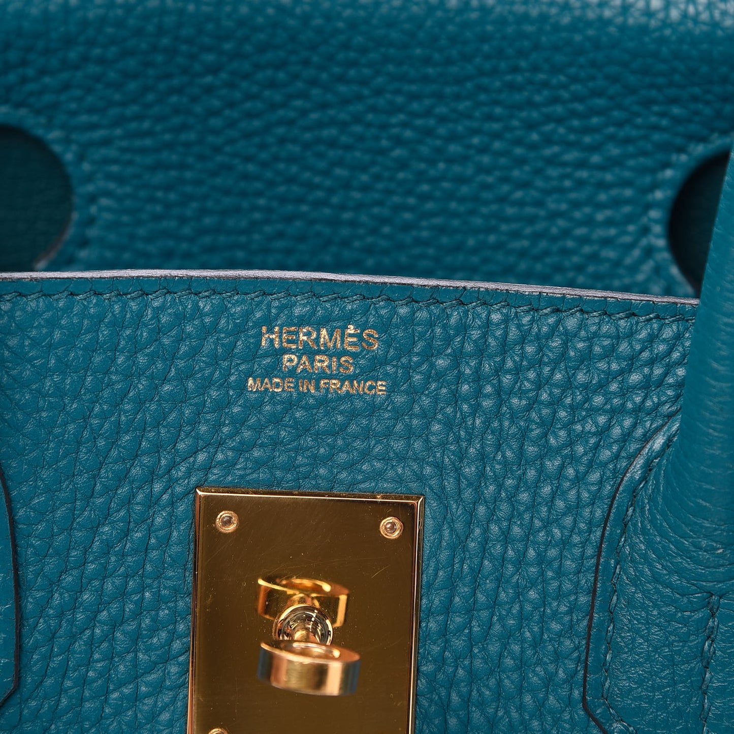 Taurillon Clemence Birkin 30 Cobalt