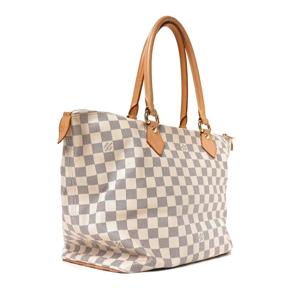Louis Vuitton Damier Azur Saleya MM 3 of 11