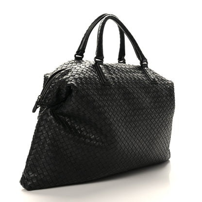 Bottega Veneta Nappa Intrecciato Maxi Convertible Tote Black 4 of 9