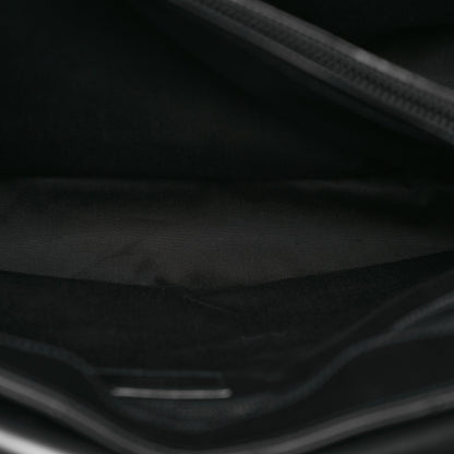 Saint Laurent Calfskin Y Quilted Monogram Monochrome Large Loulou Chain Satchel Black 7 of 15