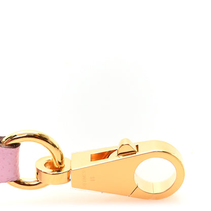 Hermes Epsom 25mm Mousqetons Tressage Shoulder Strap Mauve Sylvestre Rouge H Jaune De Naples 3 of 4