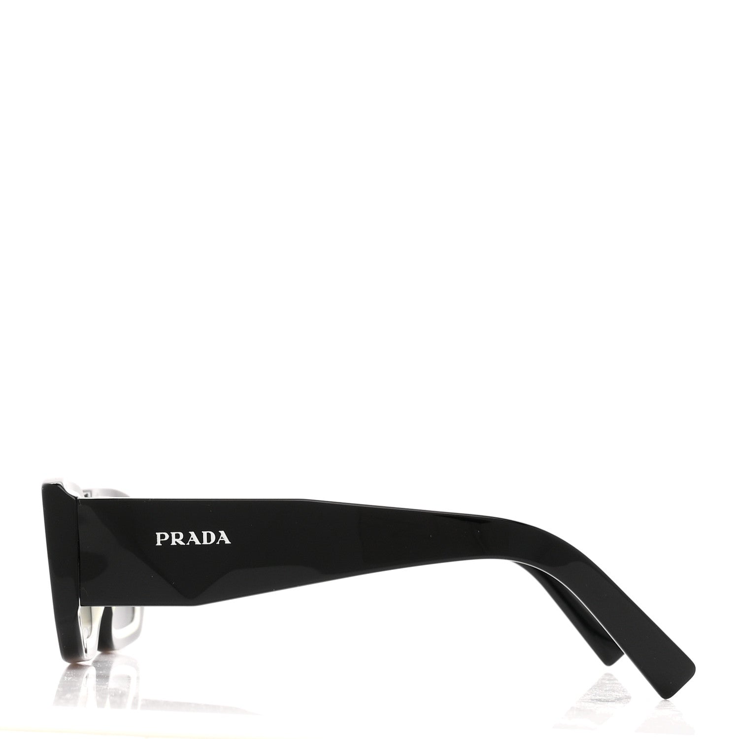Prada Acetate Symbole Sunglasses SPR 06Y Black 3 of 8