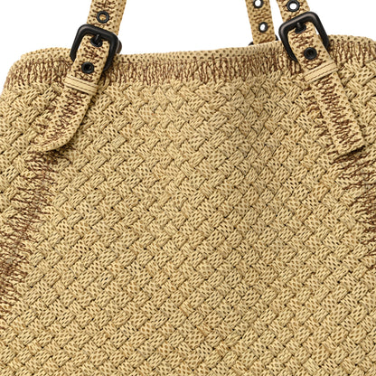 Bottega Veneta Perforated Intrecciato Tote Taupe 8 of 12