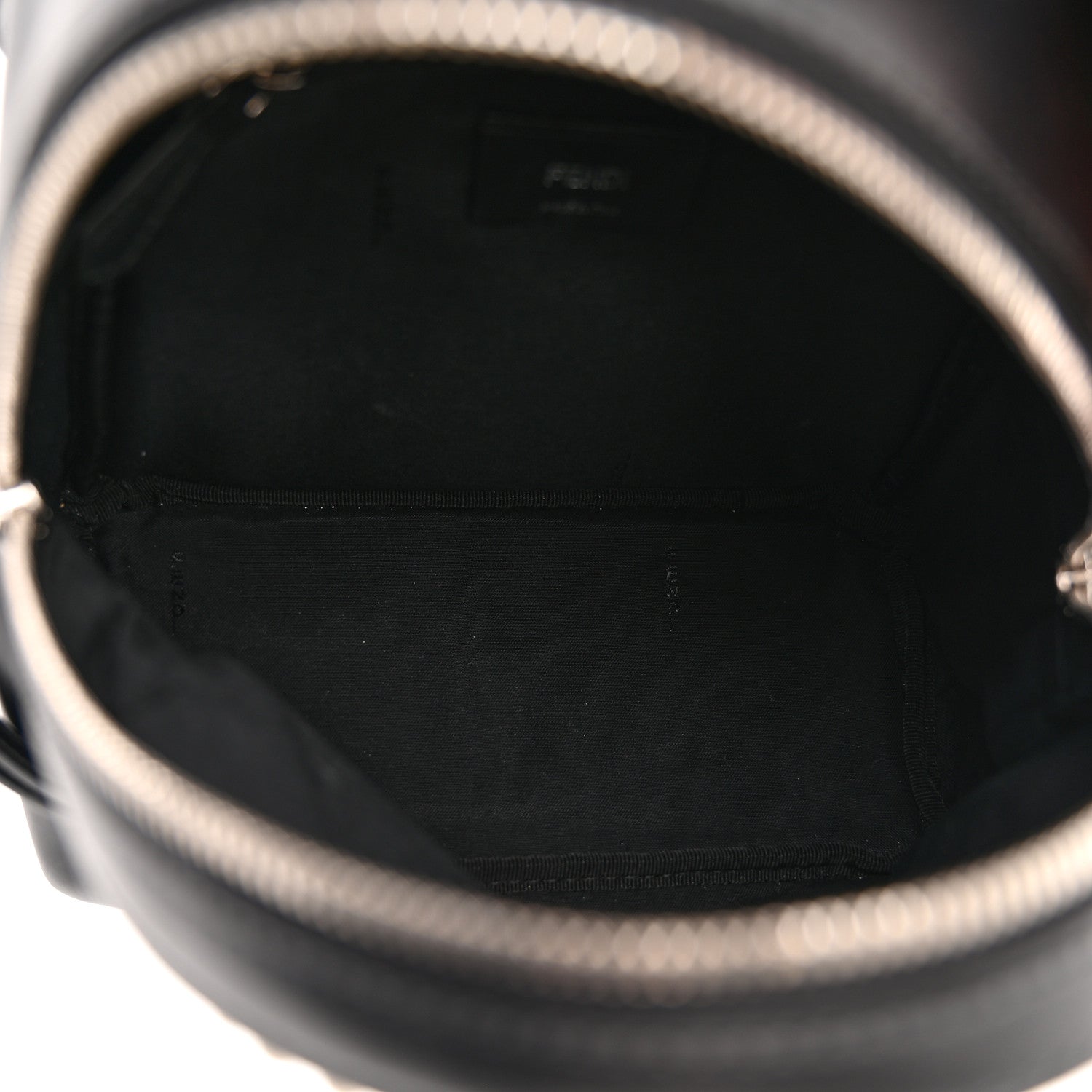 Fendi Vitello Liberty Pearl Romantic Bow Mini Backpack Black 5 of 10