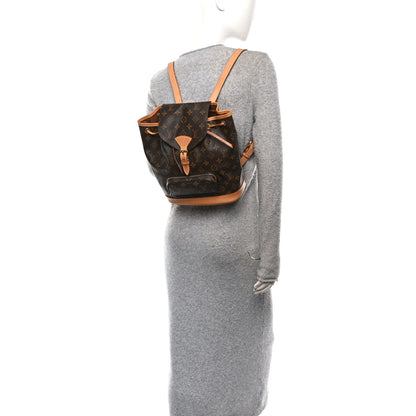 Louis Vuitton Monogram Montsouris MM Backpack 2 of 10