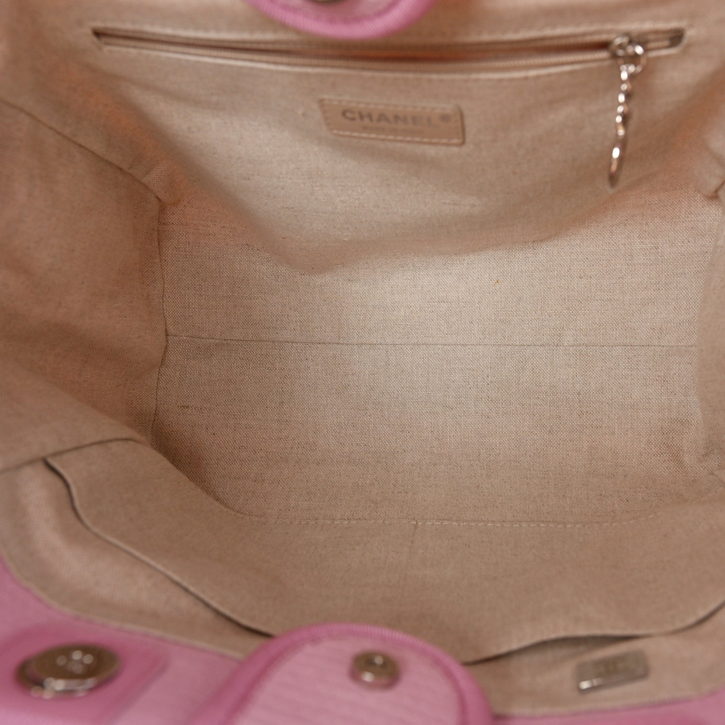 Mixed Fibers Small Deauville Tote Pink