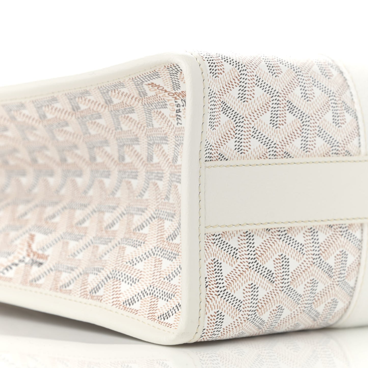Goyardine Villette Tote White