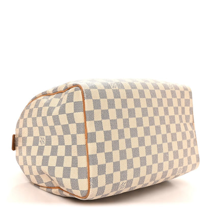 Louis Vuitton Damier Azur Speedy 30 4 of 11
