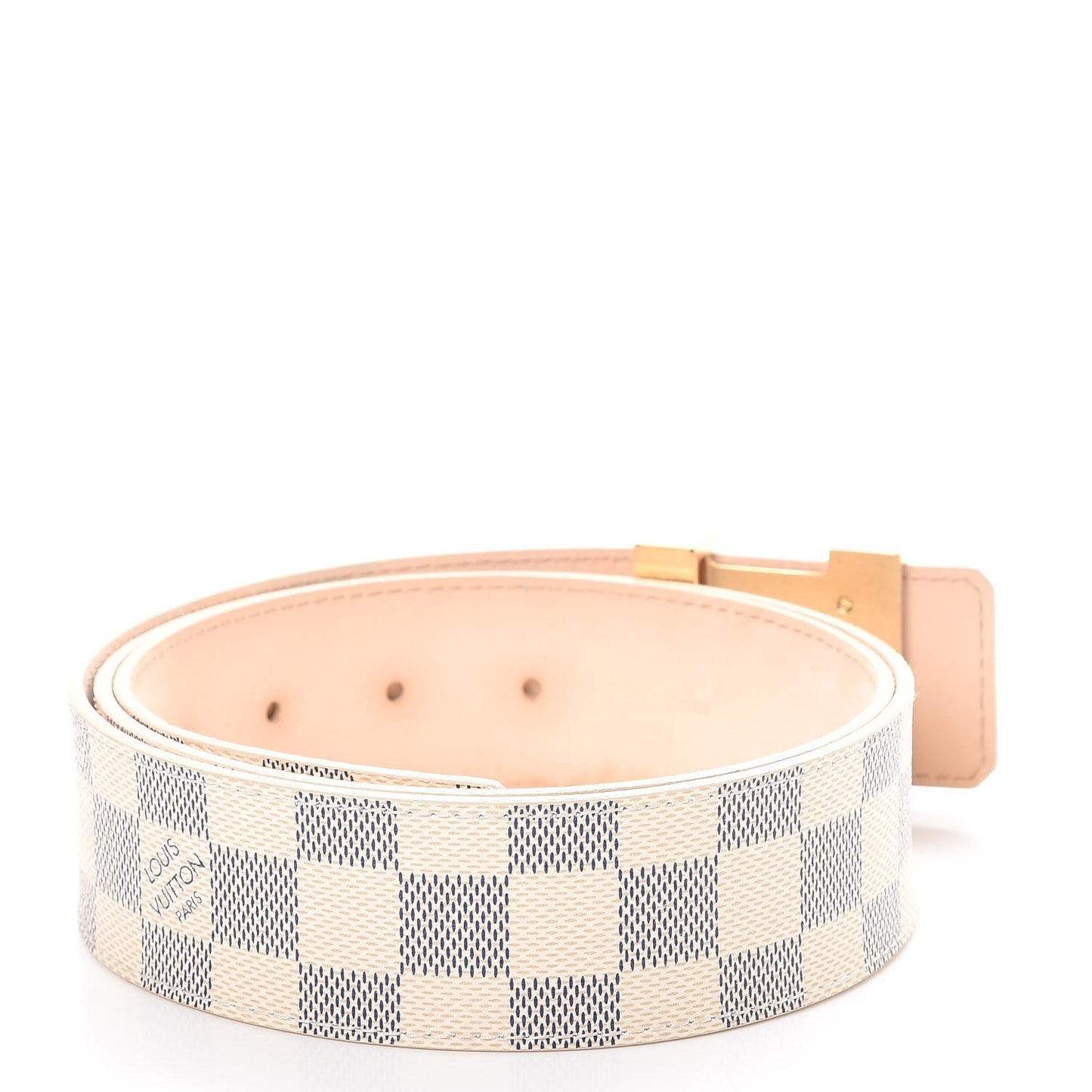 Damier Azur LV Initiales Belt 95 38