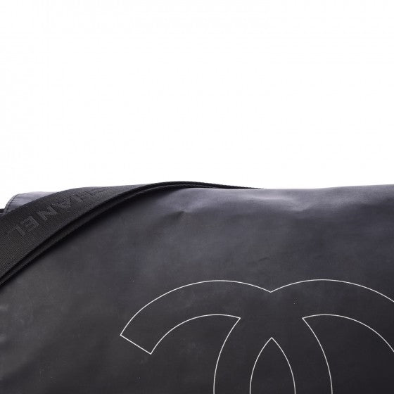 Chanel Vinyl Sport CC Messenger Black 11 of 18
