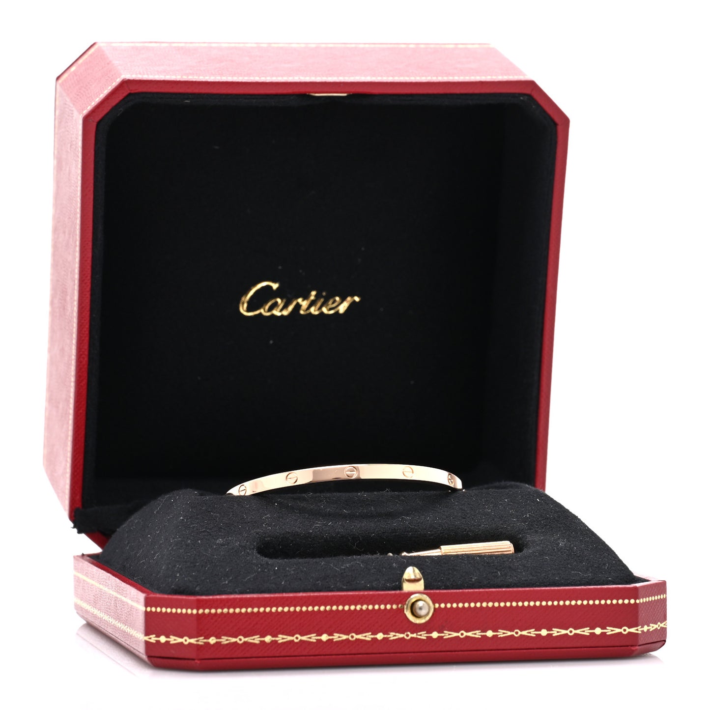 18K Pink Gold Small LOVE Bracelet 16