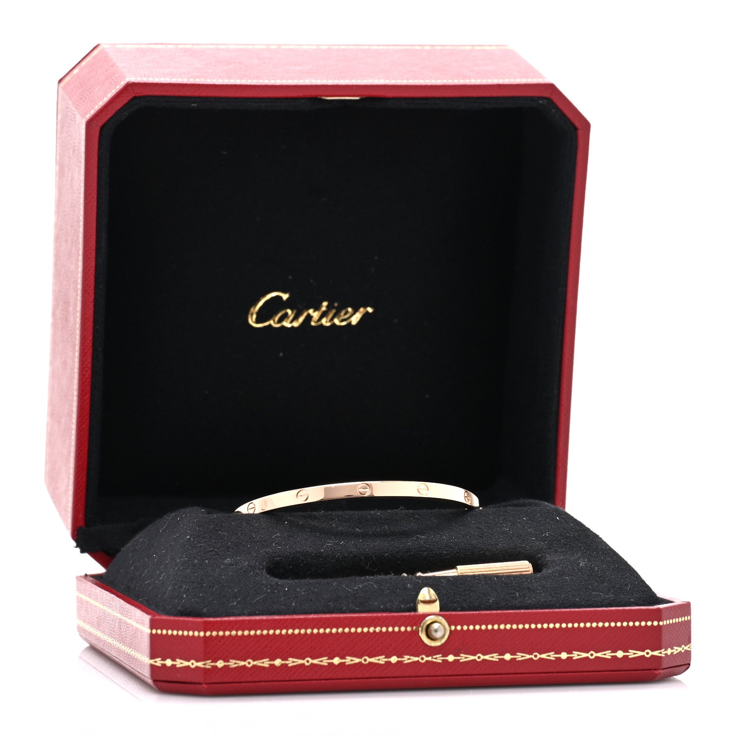 Cartier 18K Pink Gold Small LOVE Bracelet 16 7 of 7