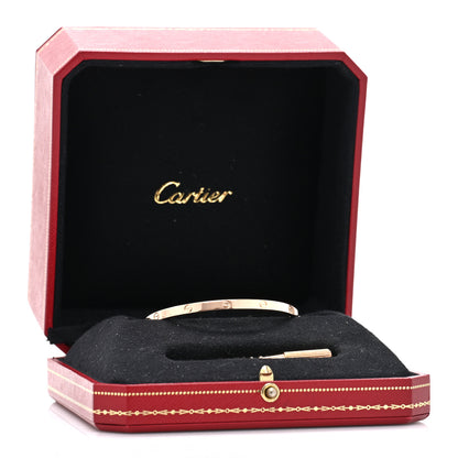 Cartier 18K Pink Gold Small LOVE Bracelet 16 7 of 7
