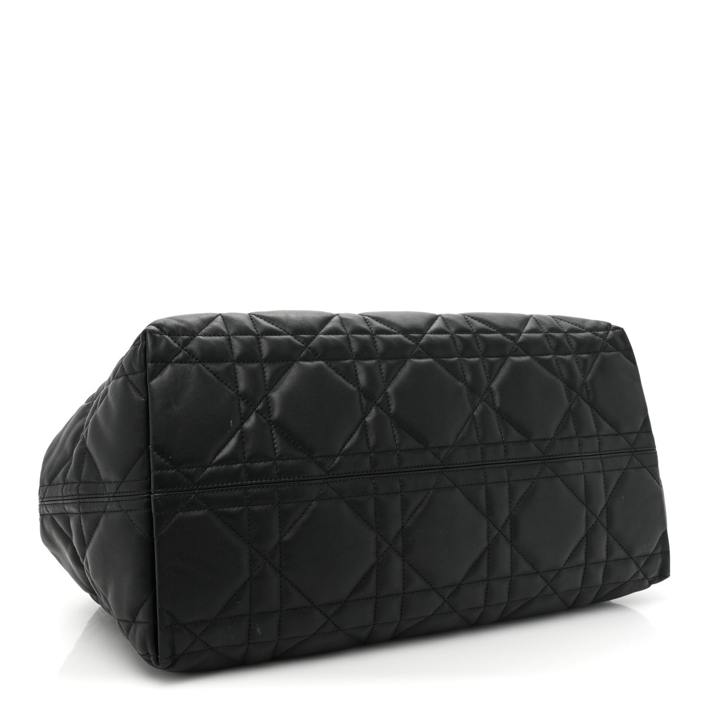Calfskin Macrocannage Large Toujours Black
