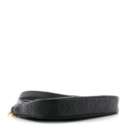 Louis Vuitton Empreinte Monogram Giant Multi Pochette Accessories Large Pochette Black 4 of 10
