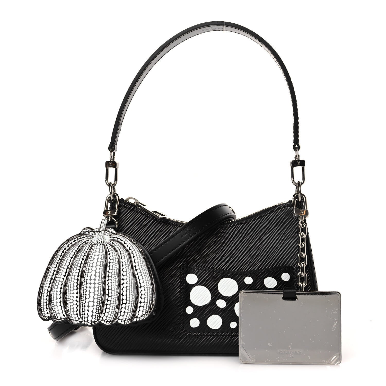 Louis Vuitton LV X YK Epi Marelle Black White 1 of 9