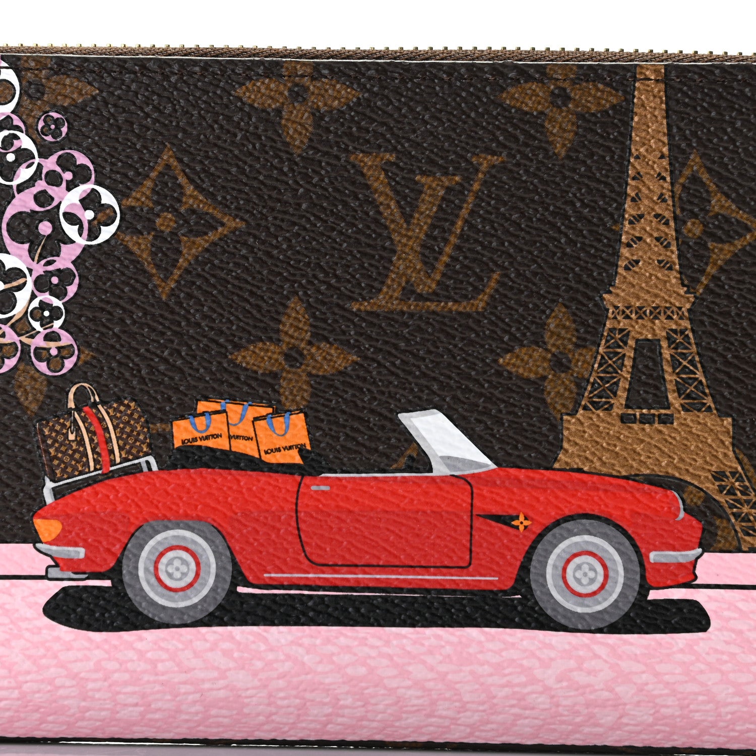 Louis Vuitton Monogram 2019 Christmas Animation Zippy Wallet 2 of 9